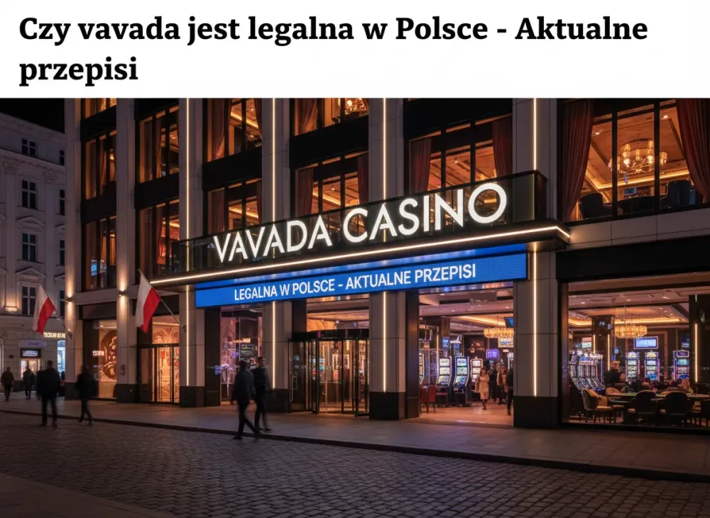 Czy vavada jest legalna w polsce - Aktualne przepisy